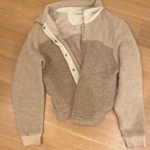 Outdoor voices fleece jacket